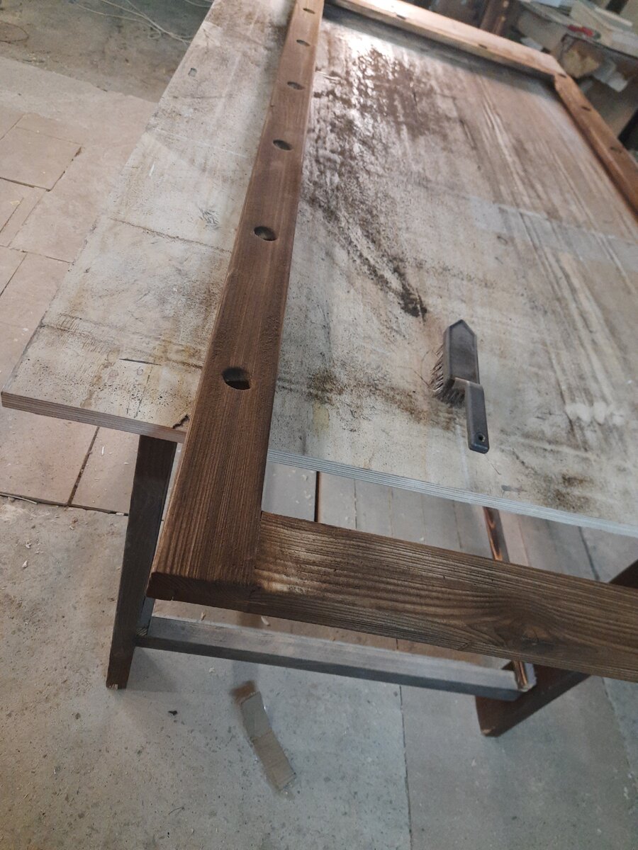 Рама после обжига