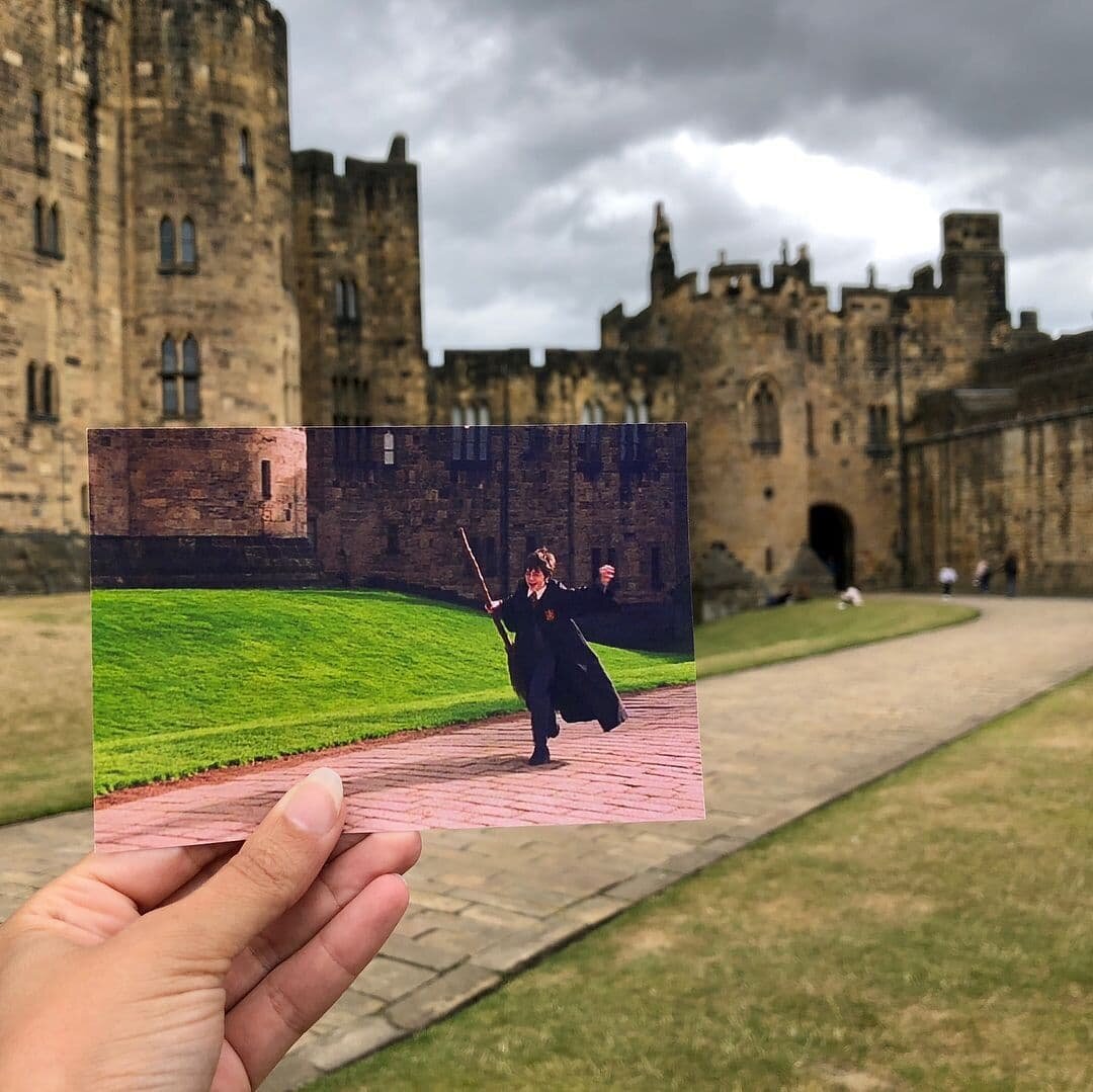 Alnwick Castle или же Хогвартс из фильма о Гарри Поттере 