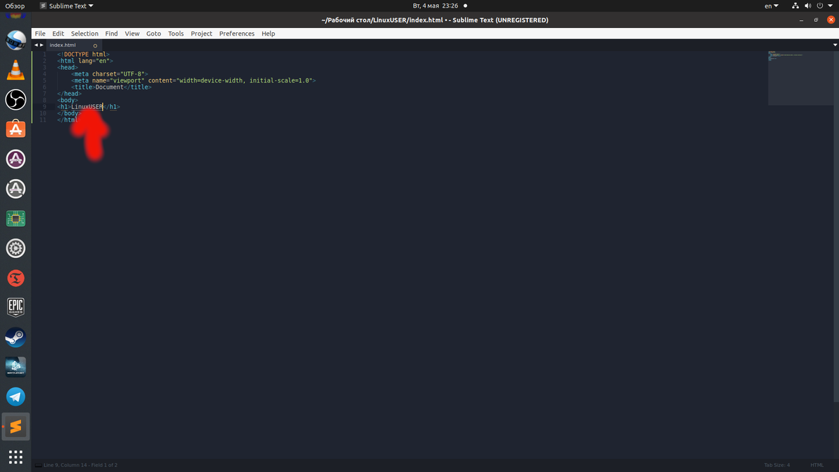 HTML/CSS Часть 1: Установка Sublime Text и Emmet в Ubuntu | LinuxUSER | Дзен