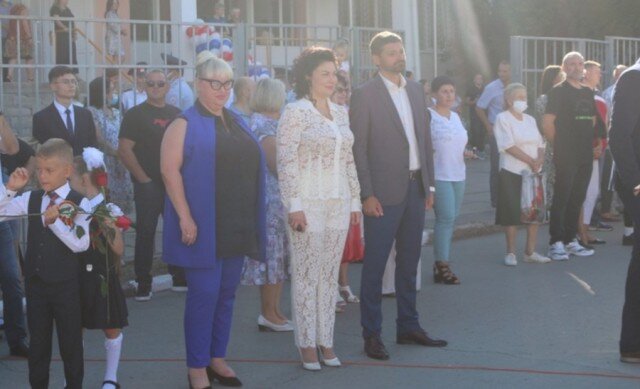 Арина Новосельская  1 сентября 2021 года. Здесь и ниже фото "Комсомольской правды"