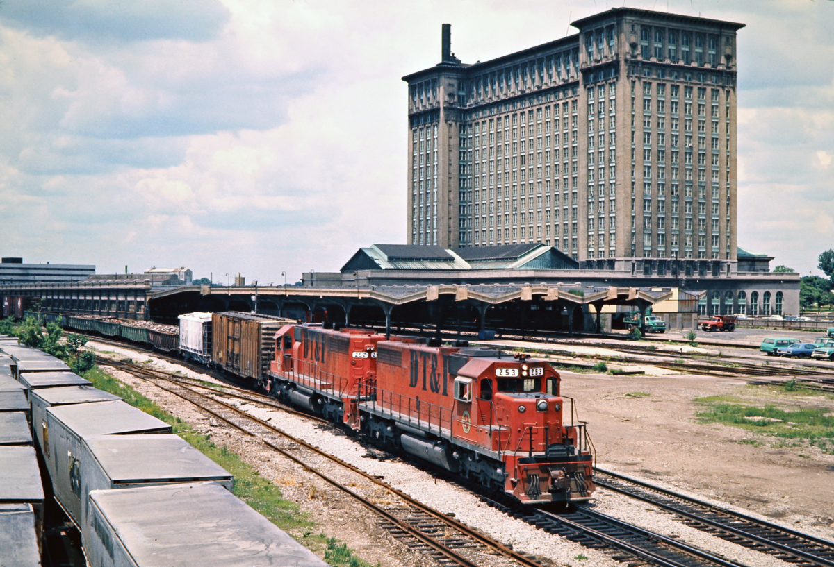 Детройт вокзал 1970