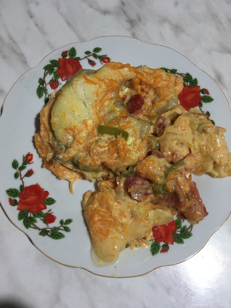 Дааа! Эта порция для меня великовата, но постараюсь есть без хлеба.