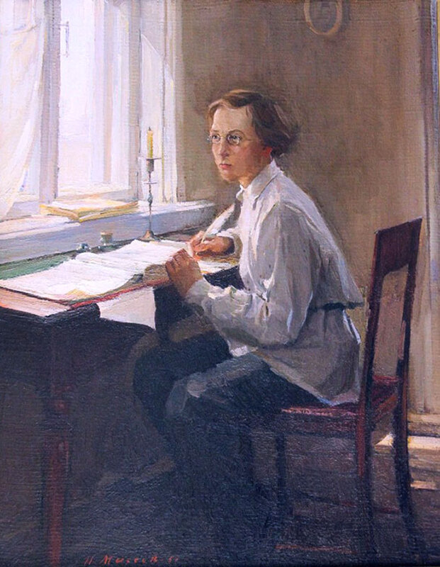  Чернышевский за переводом истории. Картина И. Михеева
© И. Михеев / «Моя Москва»
