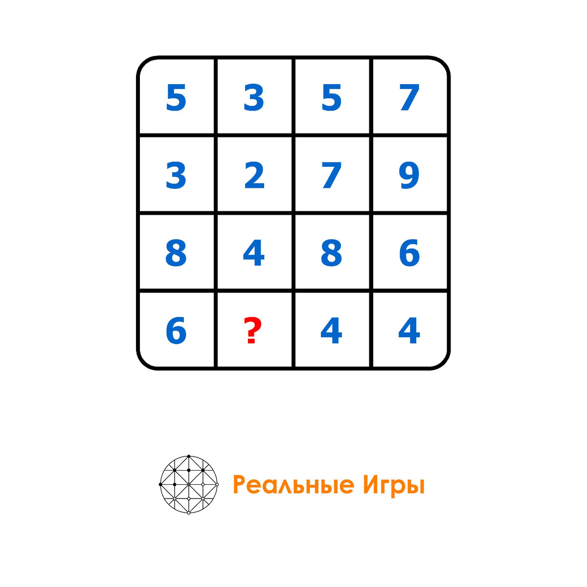 Какого числа не хватает? Логическая головоломка с ответом | Реальные Игры |  Головоломки | Дзен