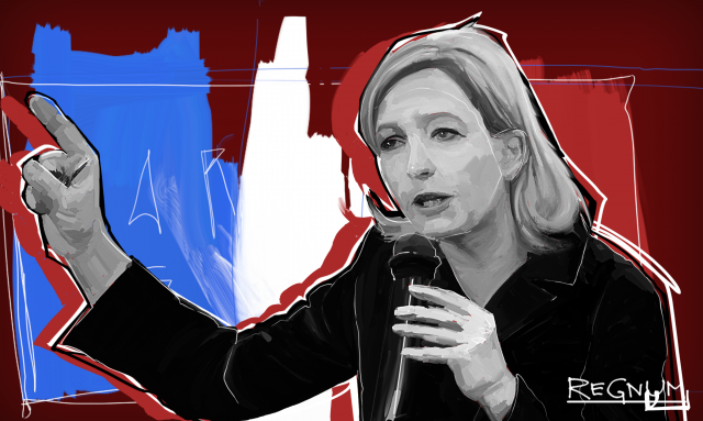    Марин Ле Пен Иван Шилов © ИА REGNUM