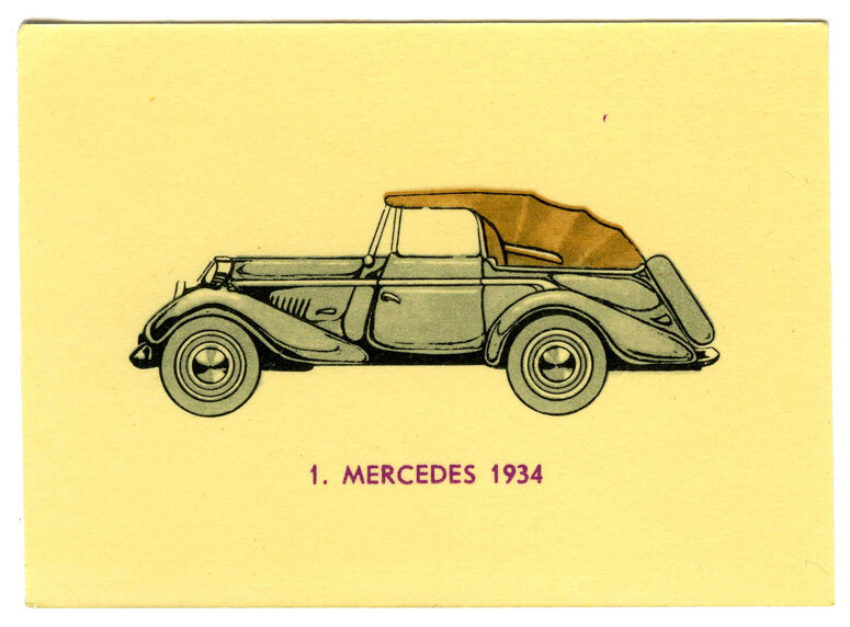   Mercedes 1934. Мы старались, но не смогли опознать конкретную модель. «Мерседес-Бенц» никогда не делал ничего даже отдалённо похожего. Или всё-таки делал?