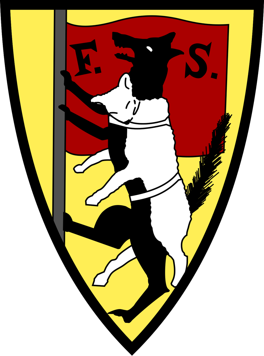 Первая эмблема Фабианского общества (волк в овечьей шкуре)