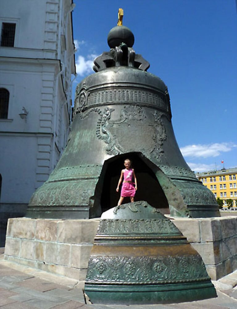 Кремль Московский площадь царь колокол