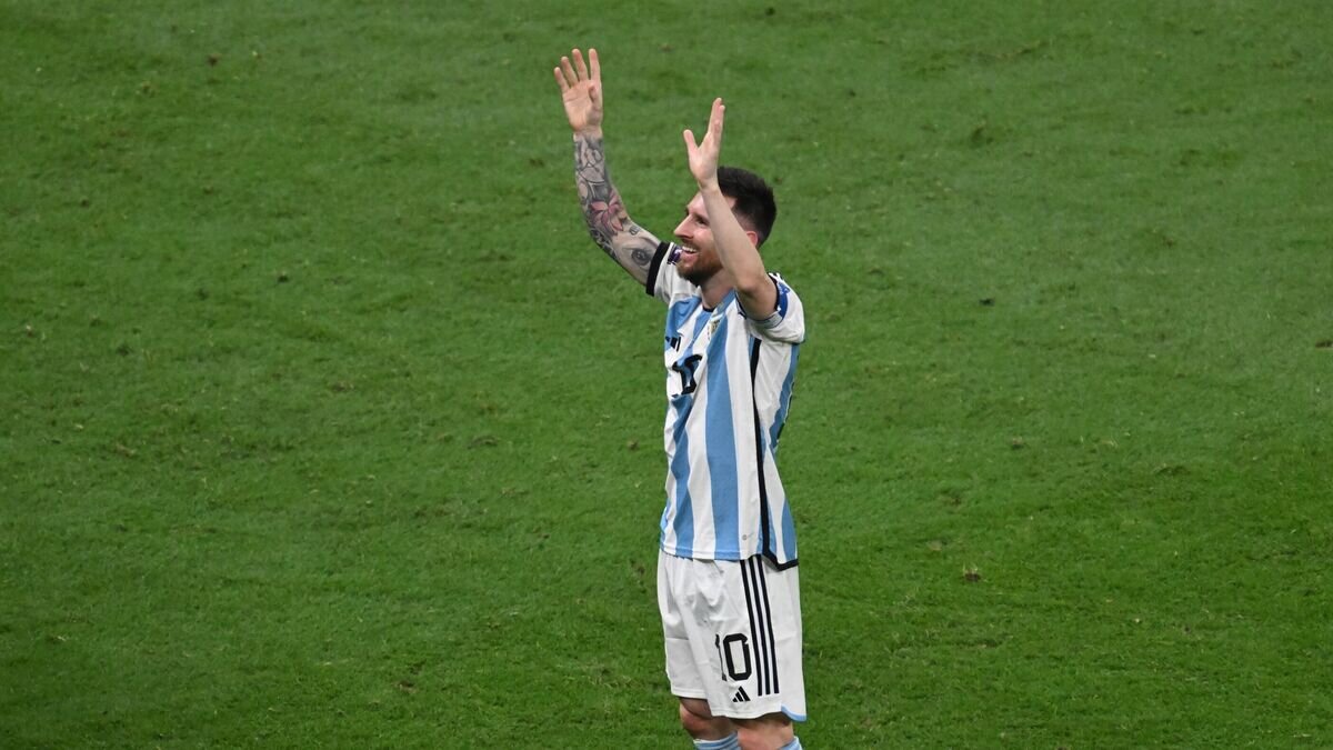    Игрок сборной Аргентины Лионель Месси© РИА Новости / Григорий Сысоев