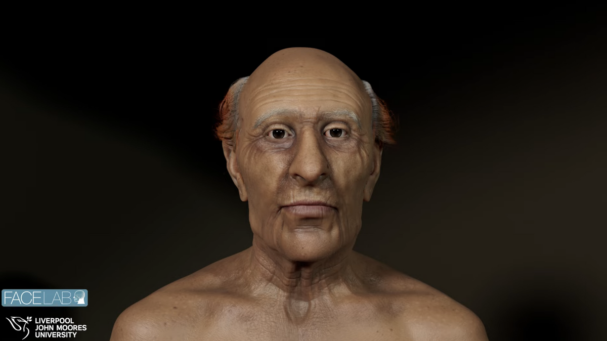    Ученые реконструировали образ Рамсеса II© Face Lab LJMU