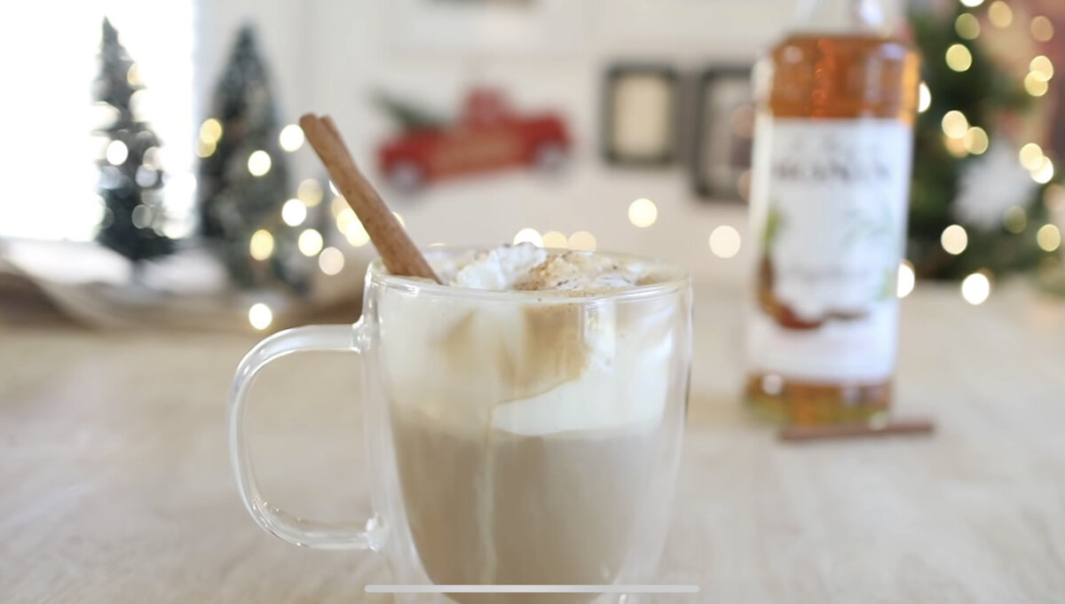 Рождественский кофе со вкусом корицы и имбиря. Марбас кофе и чай.