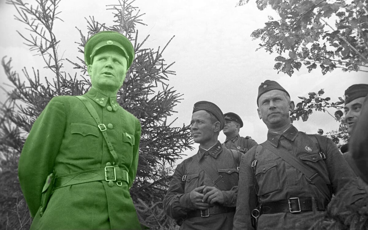 Генерал И.С. Конев