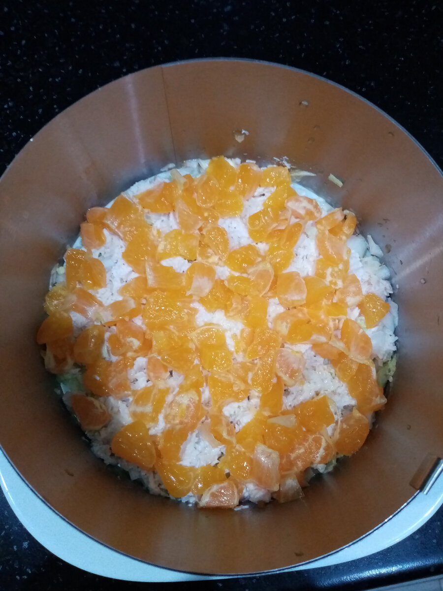 Слой мандаринов