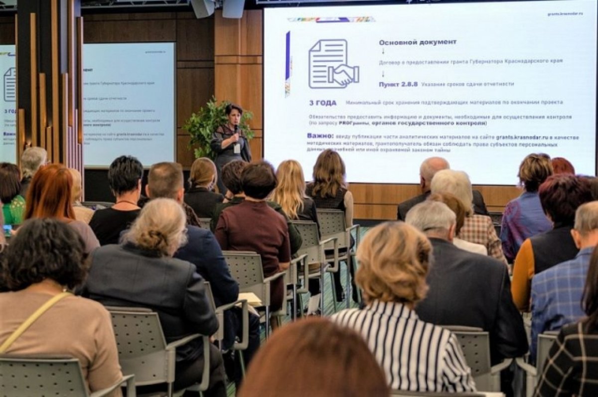    Некоммерческие организации Кубани получили 230 млн руб. из краевого бюджета