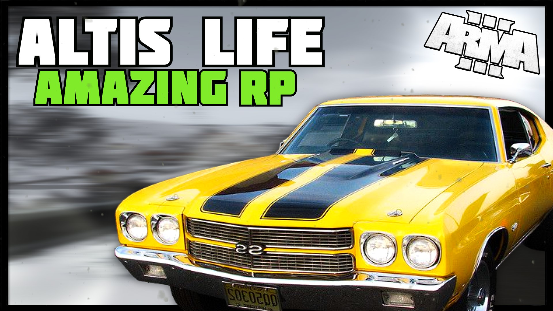 Обзор Arma 3 Altis Life RP : Chevrolet Chevelle SS