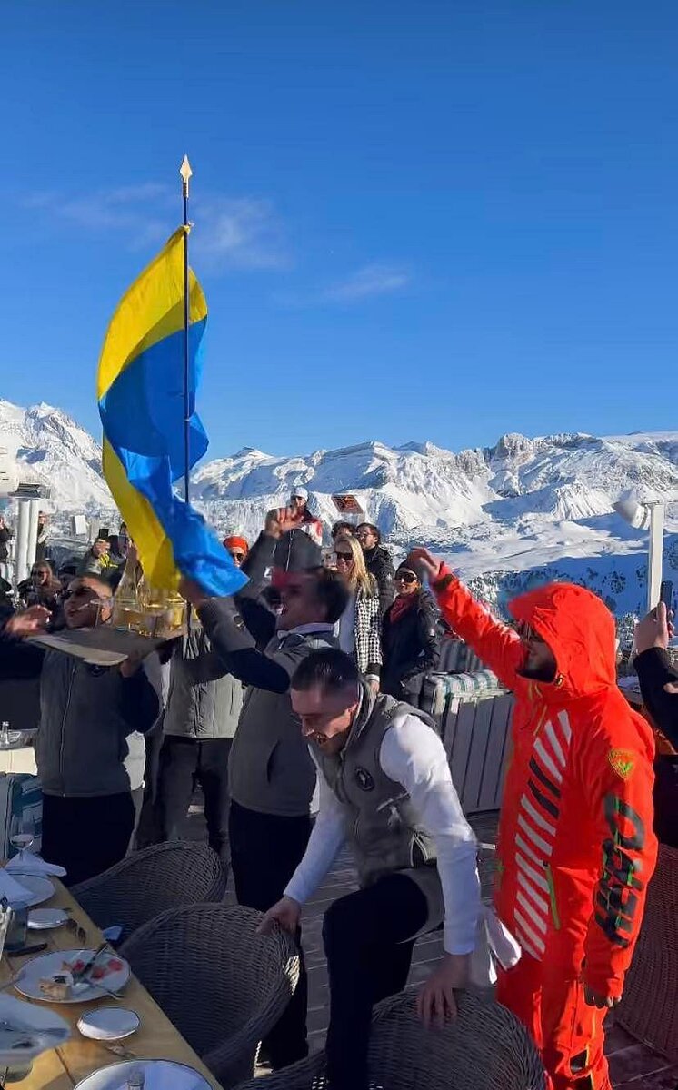 Массовое бегство из Куршавеля