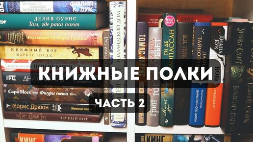 КНИЖНЫЕ ПОЛКИ 📚 Часть 2