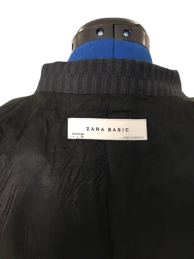 Жакет фирмы ZARA BASIC.  Ателье Ирины Берзиной.
