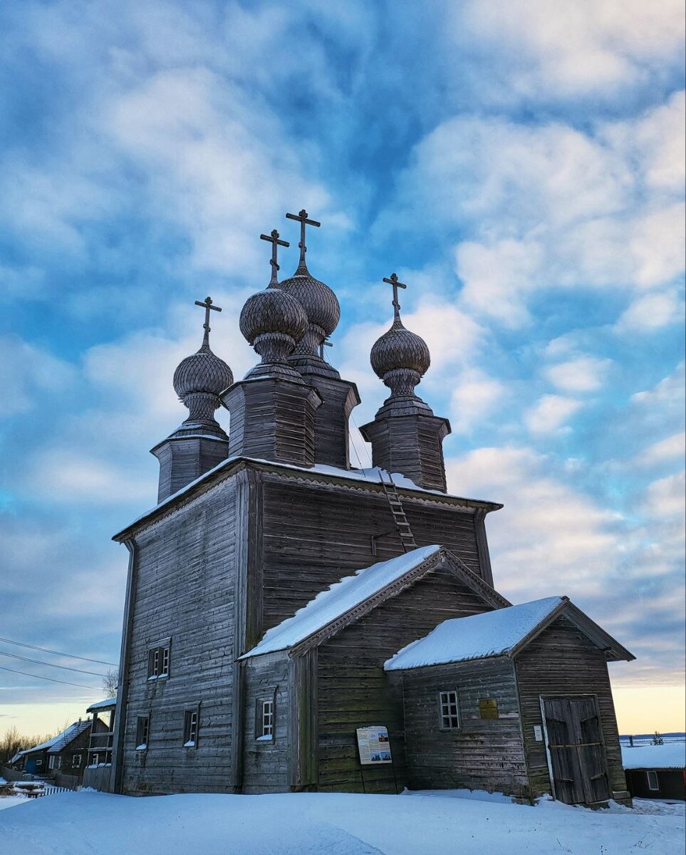 Церковь Никольская Ворзогоры