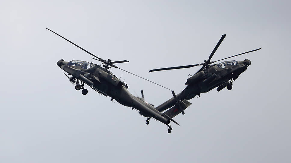 Фото: Suhaimi Abdullah / AP📷Вертолеты Apache