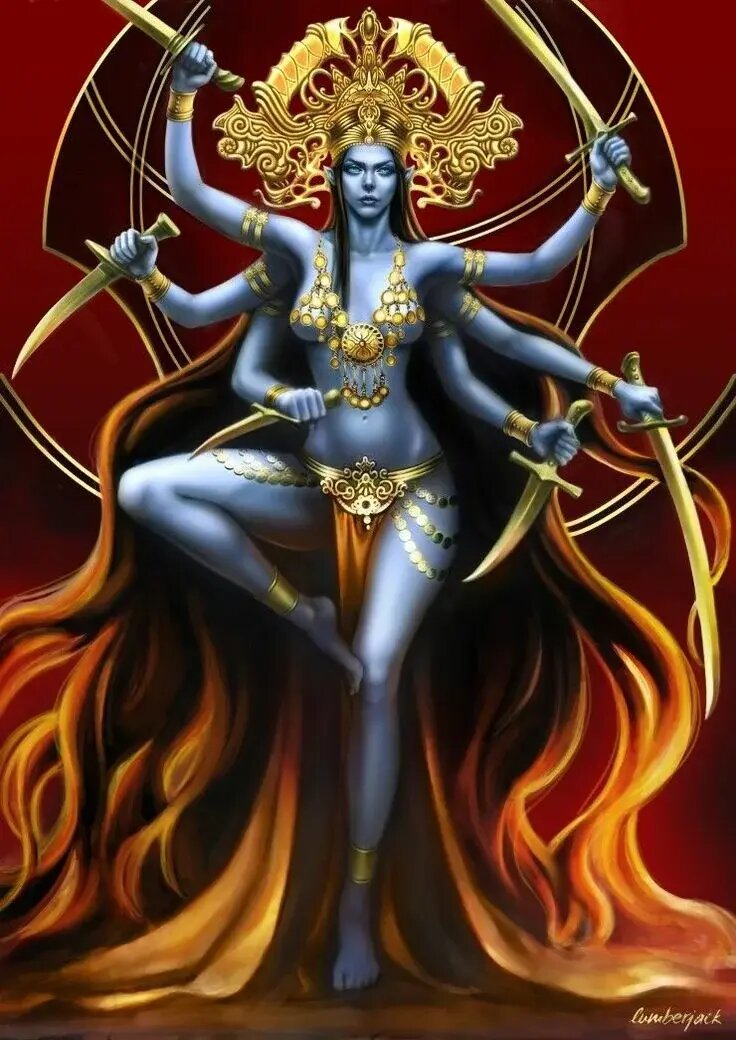 Индийская богиня Кали: рождение и символ в искусстве | Аюрведа-Тур