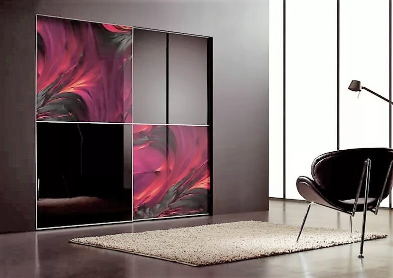 Шкаф-купе с фотопечатью