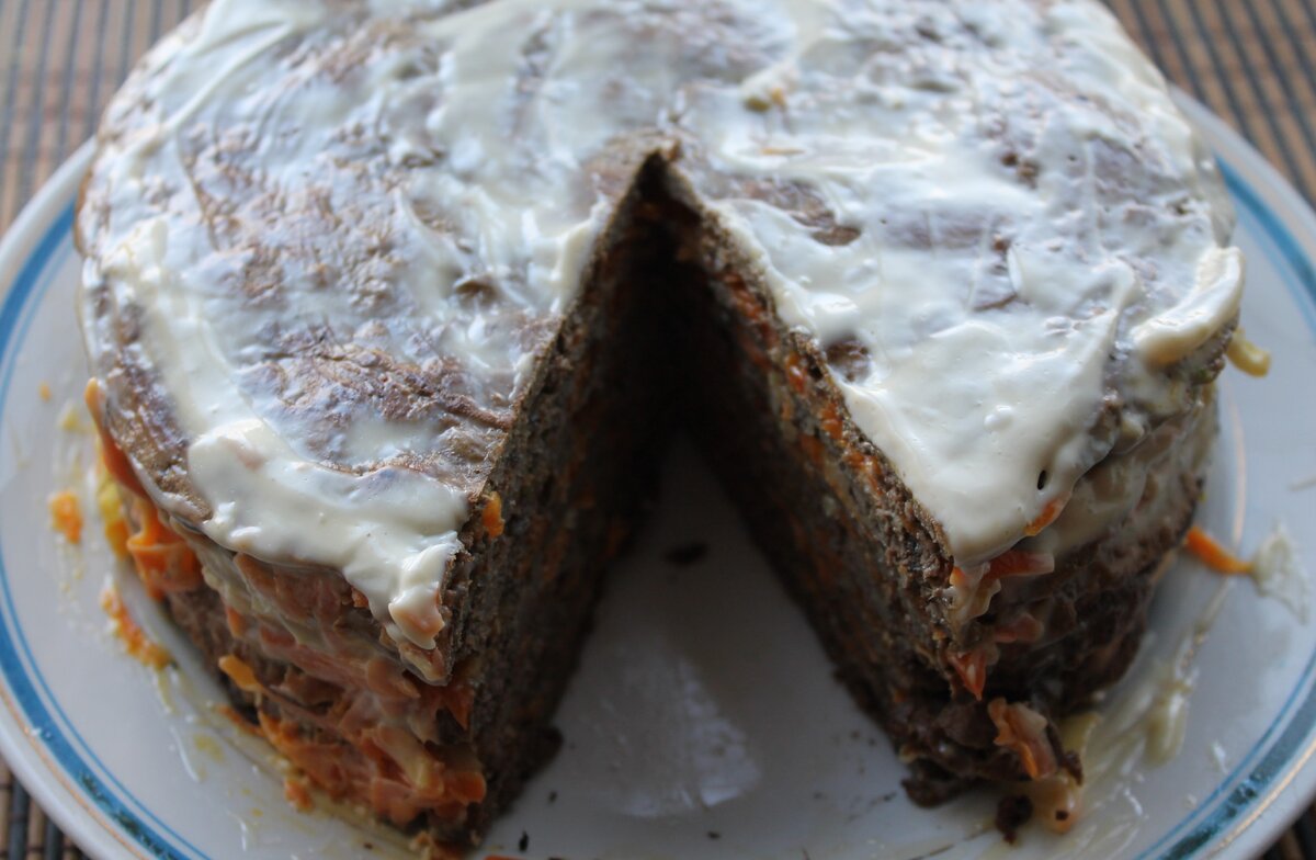 Очень простой печеночный торт - пошаговый рецепт с фото на hb-crm.ru