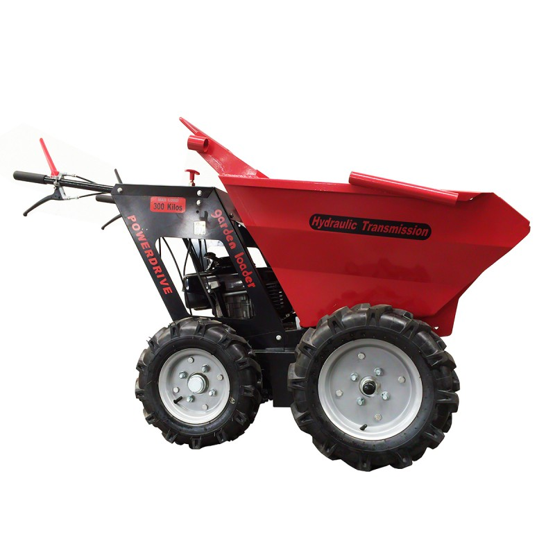 Мототележка в её современном виде. Вот именно такая конструкция и дала жизнь думперам