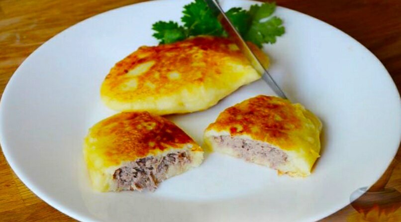 Картопляники с мясом 