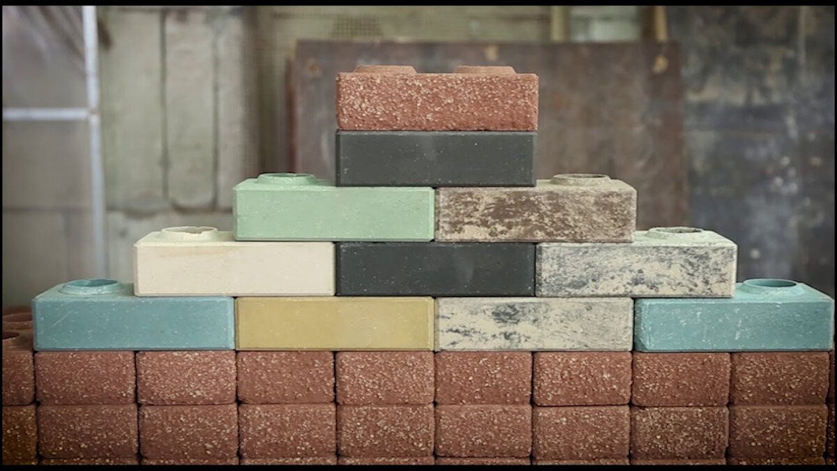 Лего кирпич разных цветов