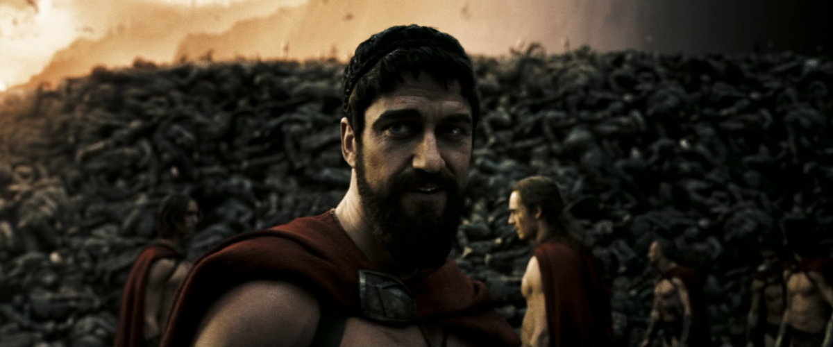 Кадр из фильма "300 спартанцев"
