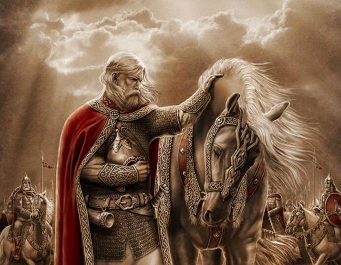   Еще немного занимательной фейкологии. Легенда гласит, что волхвы предсказали киевскому князю смерть от его любимого коня.-2