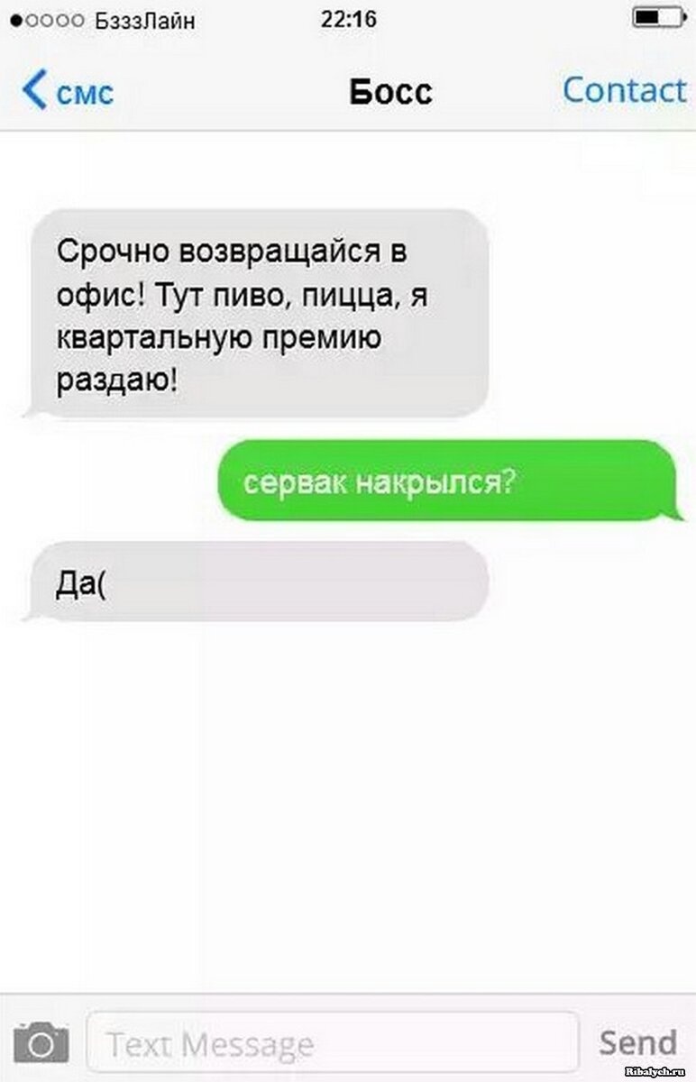 Смешные переписки с начальником