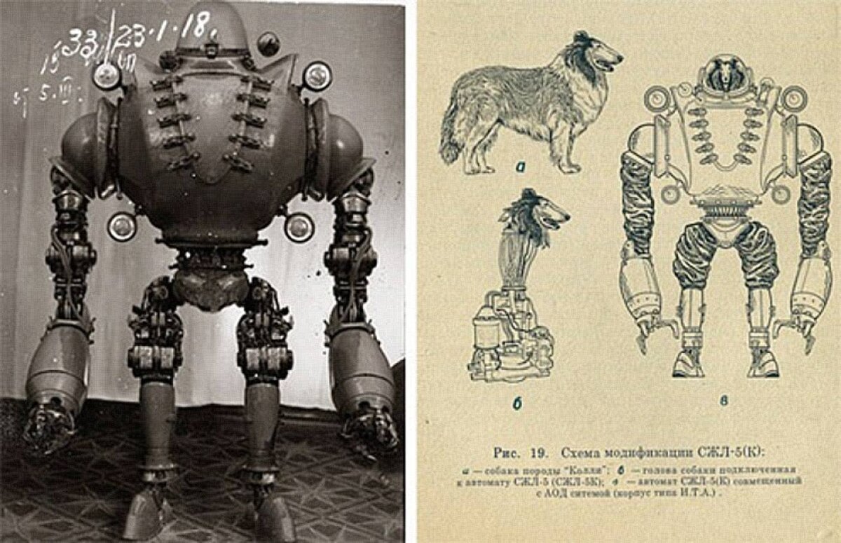 Робот собака ссср проект