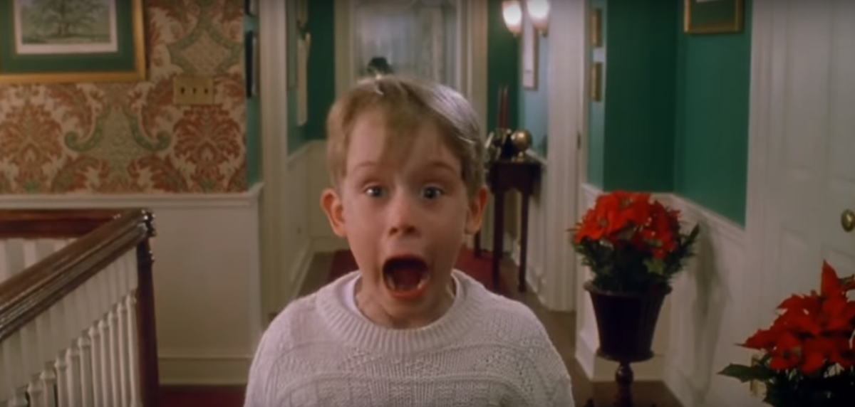 Скриншот из фильма "Один дома"