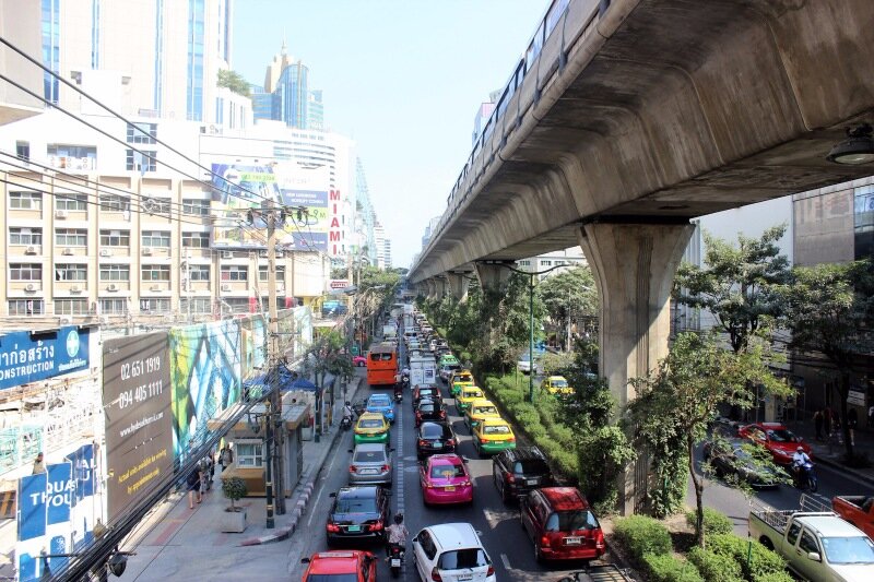 Обеденный бангкокский зной!