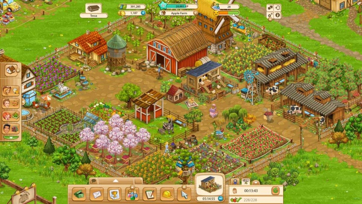 Скриншот из игры Big Farm 