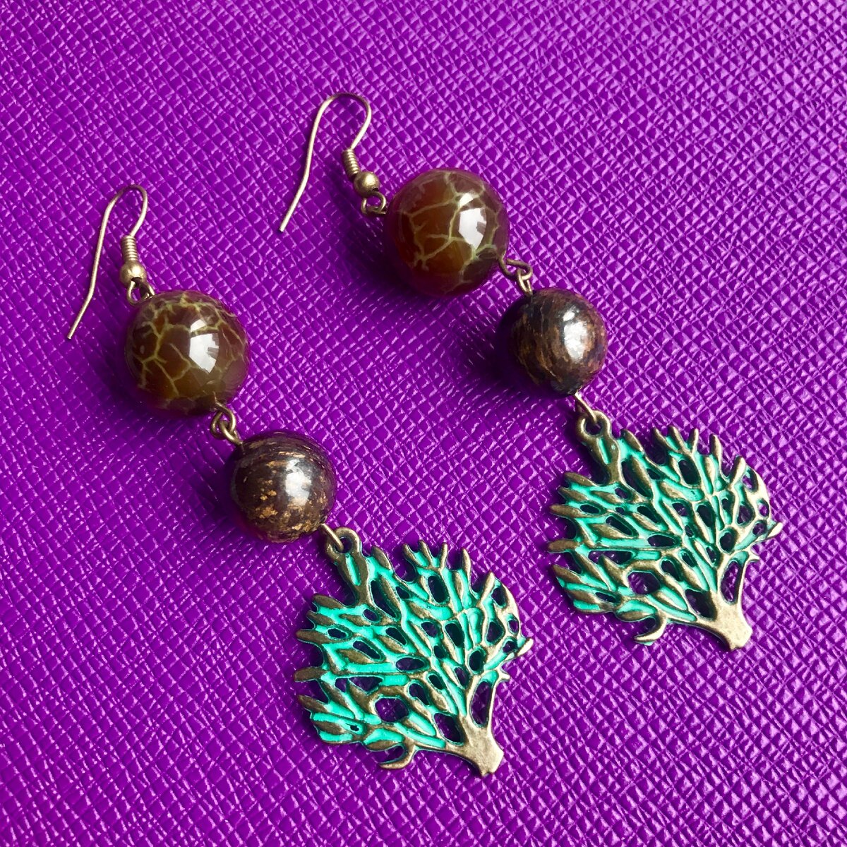 Бронзит и агат