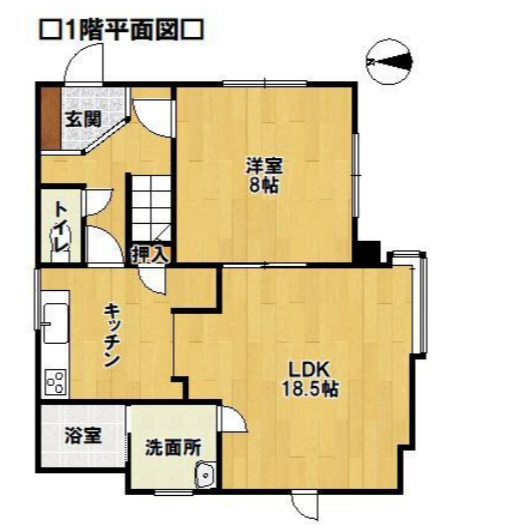 Схема первого этажа 