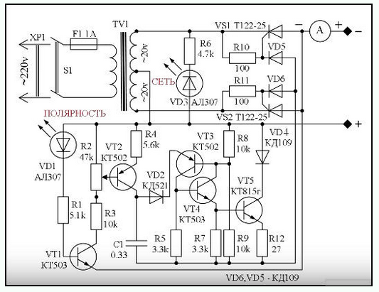 Datakom BC-4A 12/24В - 4А зарядное устройство, технические характеристики, купить в Москве