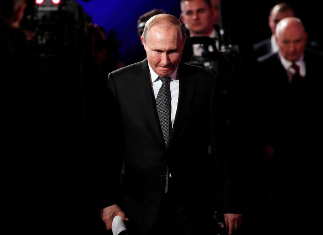 Владимир Путин на форуме памяти Холокоста.