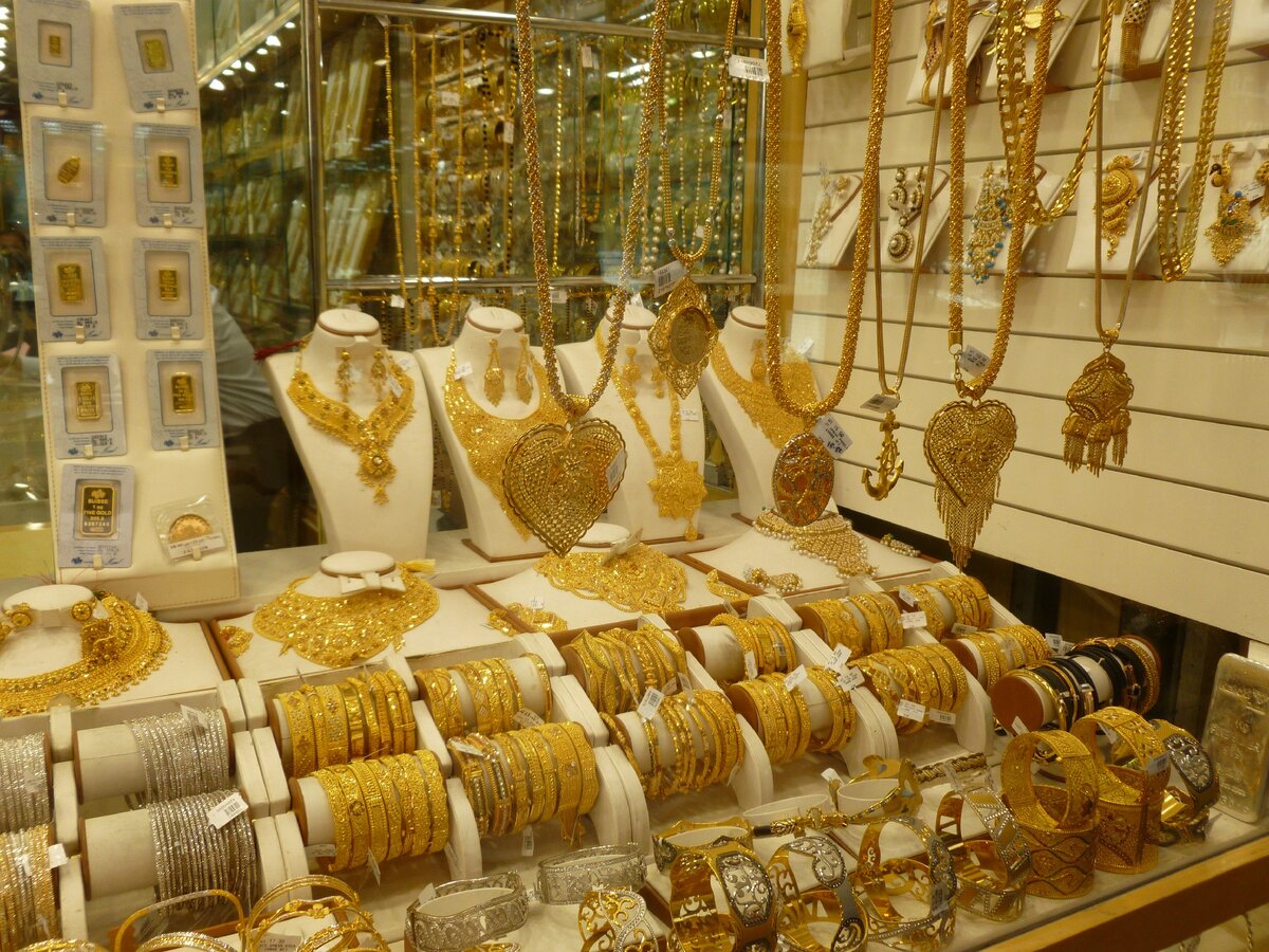 Рынок золота дубай