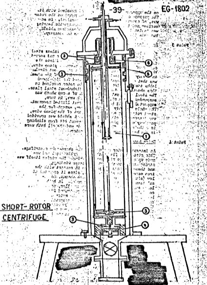Центрифуга В.И. Сергеева, согласно данный ЦРУ предоставленных Г. Циппе.