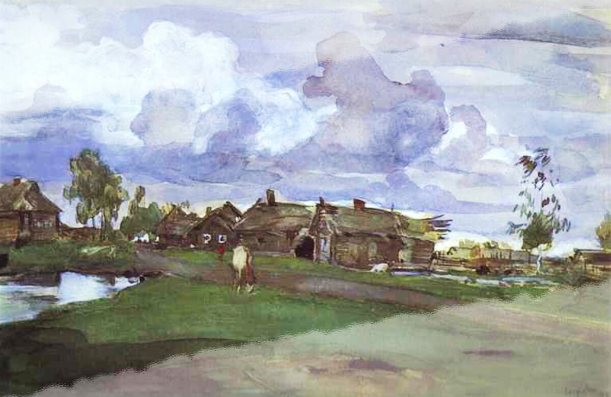 Деревня, 1898 г.