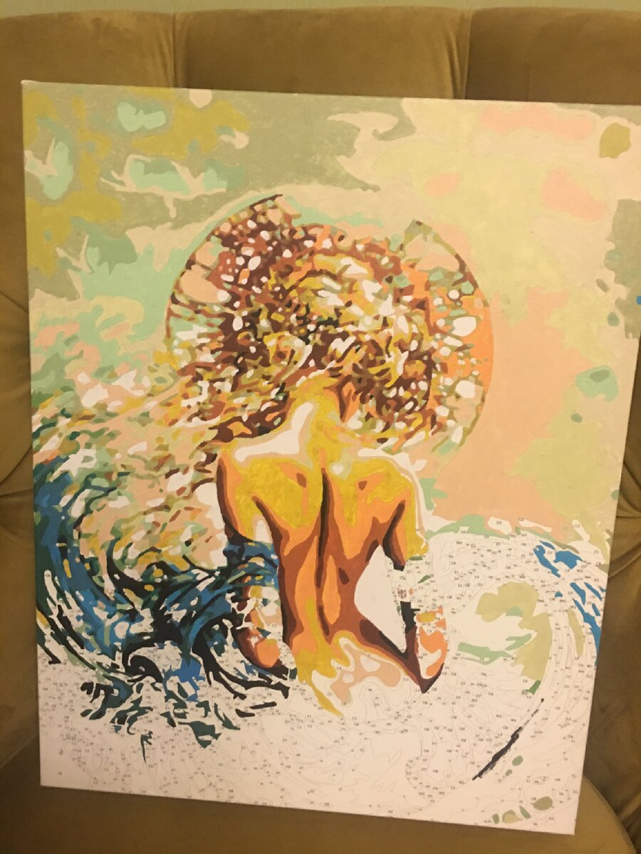 Иногда рисовала на выходных