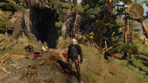 Пасхалка из Ведьмака.