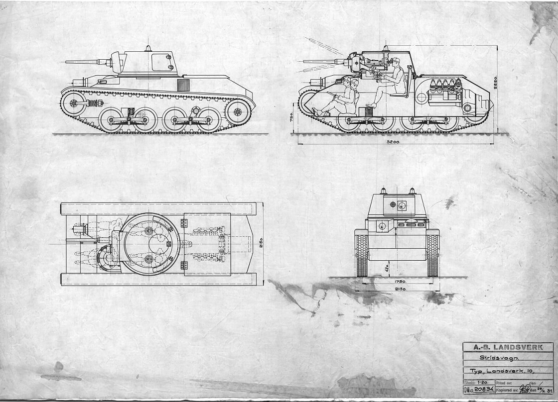 Схема Landsverk L-10