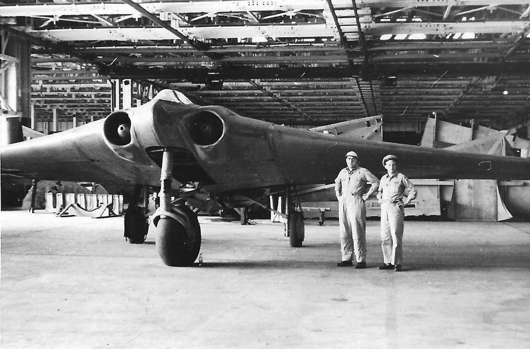  Horten Ho 229 V3 привезенный в США (фото из сети)