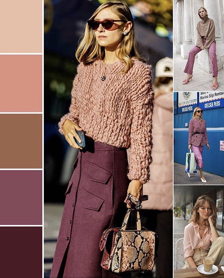   Правильное сочетание цветов - одна из важных составляющих совершенного образа.