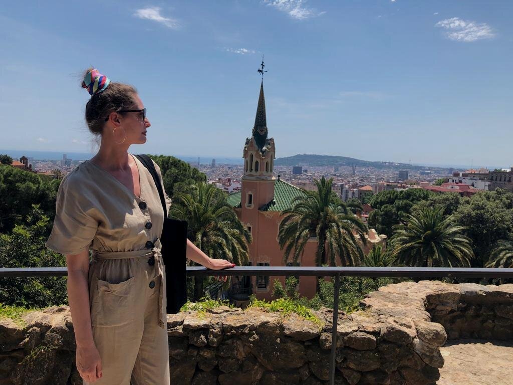 Фото из личного архива Юлии. Парк Гуэль в Барселоне